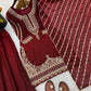 Pure Fendy Silk Handwork Sharara Suit for Festive and Wedding Occasions