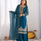 Pure Fendy Silk Handwork Sharara Suit for Festive and Wedding Occasions