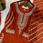 Pure Fendy Silk Handwork Sharara Suit for Festive and Wedding Occasions