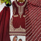 Pure Fendy Silk Handwork Sharara Suit for Festive and Wedding Occasions