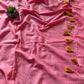Pure Mull Cotton Saree With Gold Tassels