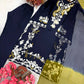 Pure Muslin Floral Print Partywear Gown Set