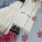 Pure Natural Crepe Embroidered Sharara Suit with Digital Print Dupatta – Festive & Party Wear
