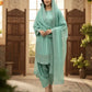 Pure Natural Crepe Farshi Palazzo Set with 3 mm Sequence Embroidery and Organza Dupatta