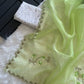 Pure Organza Saree With Jardoshi Hand Embroidery