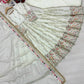 Pure Sheesha Silk Embroidered Gown Set with Dupatta and Bottom for Wedding Festive Occasion Wear