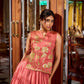 Pure Shimmer Embroidered Lehenga Set with Overlay Top – Wedding & Festive Wear