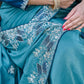 Pure Silk Embroidered Saree with Mono Silk Blouse