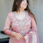 Pure Silk Embroidered Suit Set