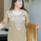 Pure Silk Embroidered Suit Set