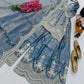 Purple Shimmer Satin Sharara Set with Dupatta