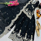 Purple Shimmer Satin Sharara Set with Dupatta