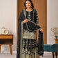 Purple Zari Cording Sharara