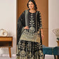 Purple Zari Cording Sharara
