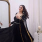 Radiant Grace Anarkali Suit Set with Diamond Lace Dupatta Festive Party Wear