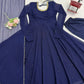 Radiant Grace Anarkali Suit Set with Diamond Lace Dupatta Festive Party Wear
