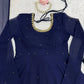 Radiant Grace Anarkali Suit Set with Diamond Lace Dupatta Festive Party Wear