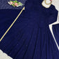 Radiant Grace Anarkali Suit Set with Diamond Lace Dupatta Festive Party Wear