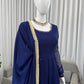 Radiant Grace Anarkali Suit Set with Diamond Lace Dupatta Festive Party Wear
