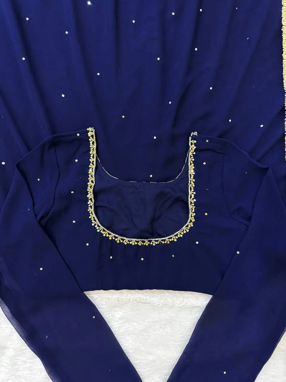 Radiant Grace Anarkali Suit Set with Diamond Lace Dupatta Festive Party Wear
