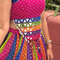 Rainbow Bandhani Lehenga Choli