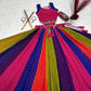 Rainbow Bandhani Lehenga Choli