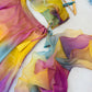 Rainbow Organza Lehenga Set for Party and Festive Wear