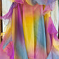 Rainbow Organza Lehenga Set for Party and Festive Wear