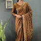 Rainbow Sequin Georgette Saree