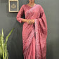 Rainbow Sequin Georgette Saree