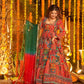 Rajwadi Patchwork Print Anarkali Gown