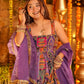 Rajwadi Patchwork Print Anarkali Gown