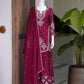 Rangoli Crush Embroidered Sharara Set With Dupatta