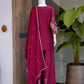 Rangoli Crush Embroidered Sharara Set With Dupatta