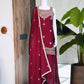 Rangoli Crush Embroidered Sharara Set With Dupatta