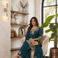 Rangoli Crush Zari Embroidery Kurta Set
