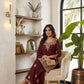 Rangoli Crush Zari Embroidery Kurta Set