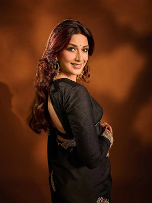 Rangoli Silk Embroidered Designer Saree