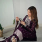 Rangoli Silk Embroidered Kurta Set with Dupatta & Pant – Sequins & Thread Work