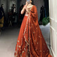 Rangoli Silk Embroidered Lehenga Set with Dupatta