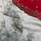 Rangoli Silk Saree with Red Embroidered Blouse