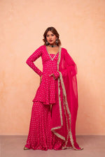 Rani Jacquard Sharara Set