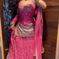 Rani Pink Corset Lehenga
