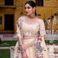 Raspberry Sequins and Embroidered Lehenga Set