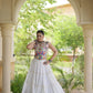 Rayon Kutchi Embroidered Lehenga Set