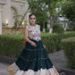 Rayon Kutchi Embroidered Lehenga Set