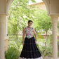 Rayon Kutchi Embroidered Lehenga Set