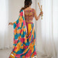 Rayon Mirror Work Lehenga Set with Dupatta
