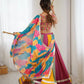 Rayon Mirror Work Lehenga Set with Dupatta
