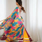 Rayon Mirror Work Lehenga Set with Dupatta